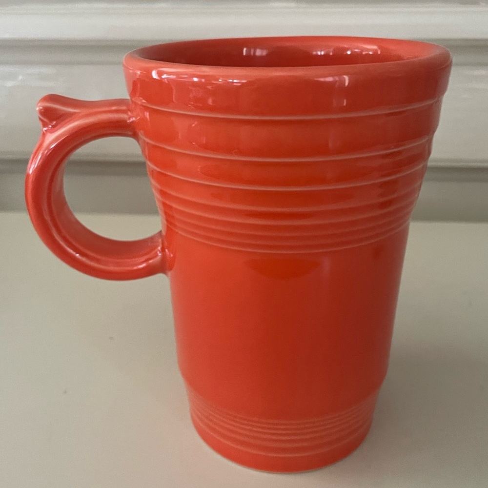 Fiesta Poppy Latte Mug